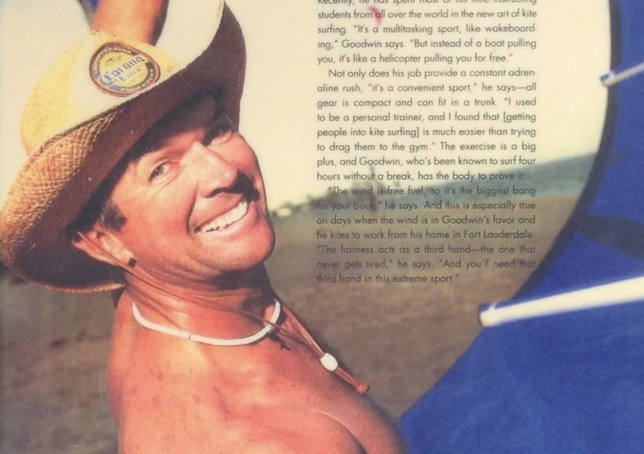 Graham Goodwin, owner and instructor of Fort Lauderdale Kitesurfing